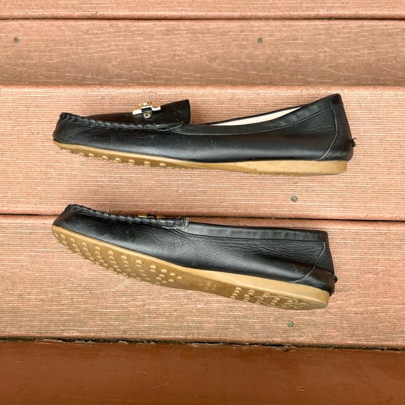Kate Spade Carmen Leather Loafers, Black, 9 - Picture 3 of 9